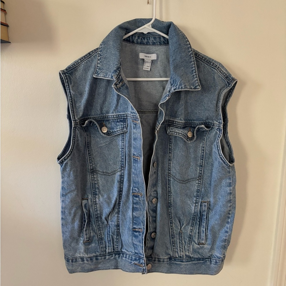 Forever 21 Denim Vest